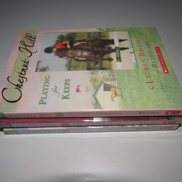 Chestnut Hill Book Lot by Lauren Brooke (3 Scholastic Paperbacks) Horse Series - Picture 3 of 3